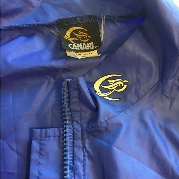 Canari Bicycle, windbreaker, women’s large. Blue. Full zipper. Unisex - Picture 3 of 7